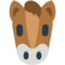 Horse Face emoji on Mozilla